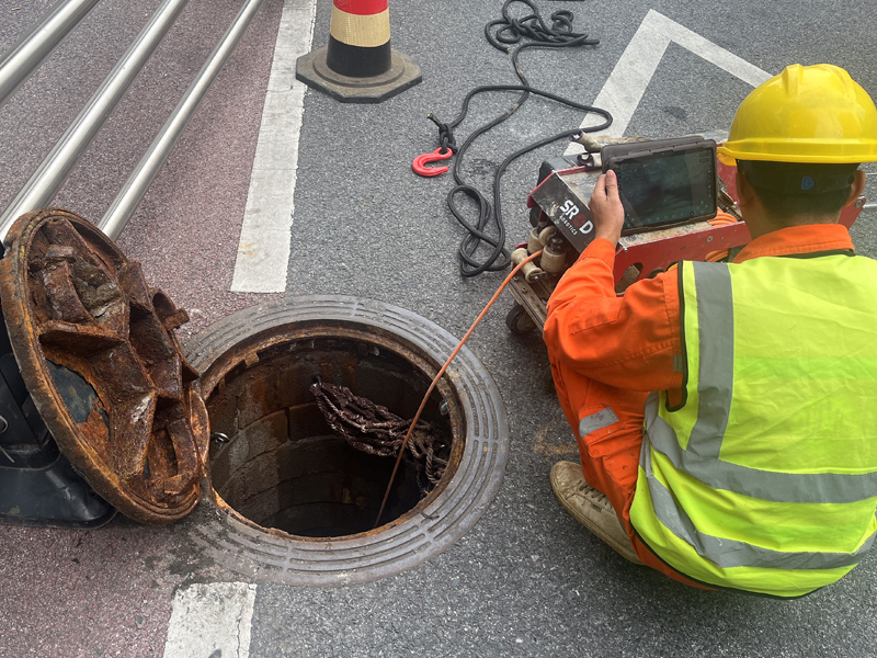 聚宝山市政管道内窥检测